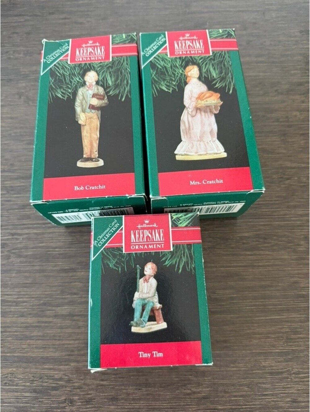 Hallmark 1991 A Christmas Carol Ornaments